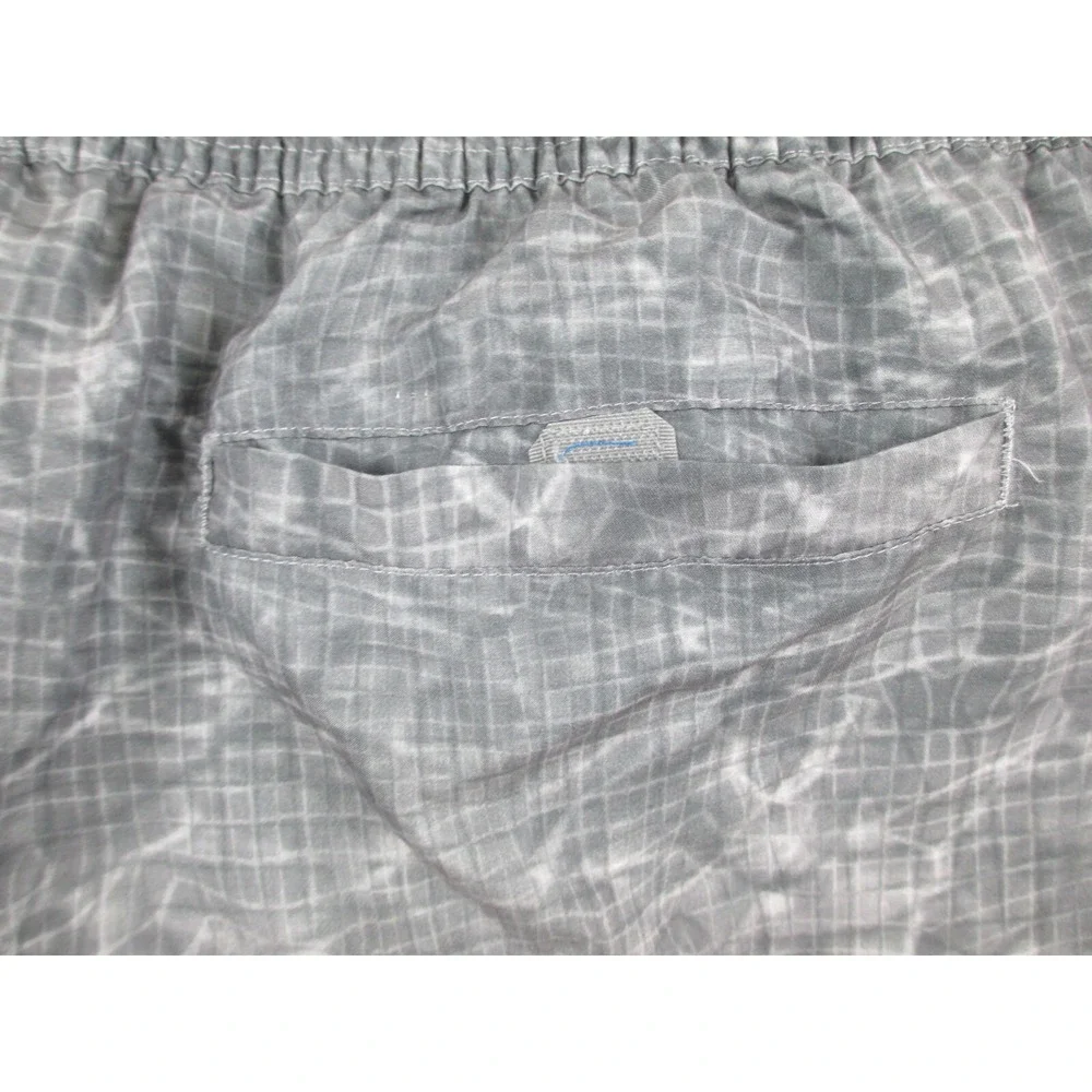 Reel Legends Swim Trunks Mens Extra Large Gray Board Shorts Bathing Suit Sharks‎